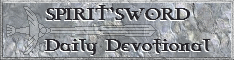 SpiritsWord Daily Devotional Banner