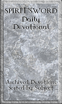 SpiritsWord Daily Devotional Banner