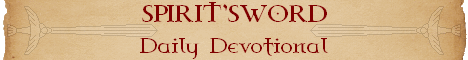 SpiritsWord Daily Devotional Banner